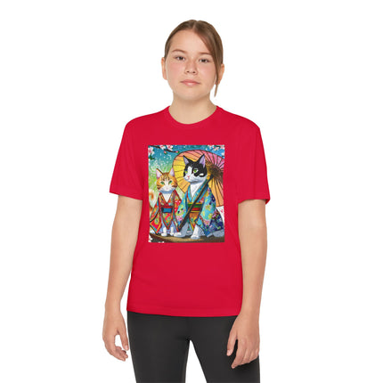 Kimono Kitties Youth Competitor Tee