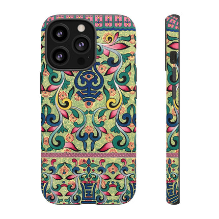 Colorful Flower Pattern by Owen Jones Phone Cases