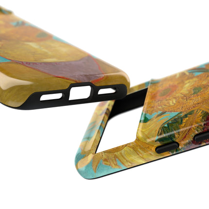 Vase with Twelve Sunflowers by Vincent Van Gogh Phone Cases