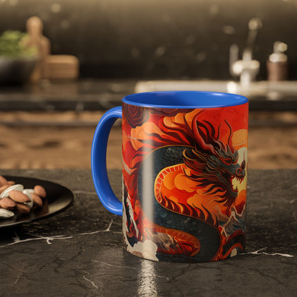 Emergence of the Dragon Colorful Mugs (11oz, 15oz)