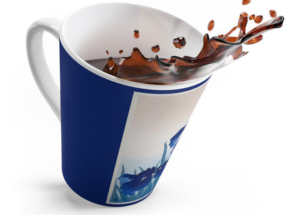 Irises by Ohara Koson Latte Mug