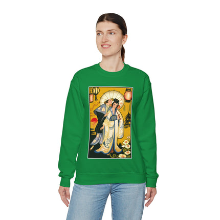 Golden Embrace Heavy Blend™ Crewneck Sweatshirt