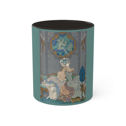 Liaisons Dangereuses by George Barbier Colorful Mugs, 11oz