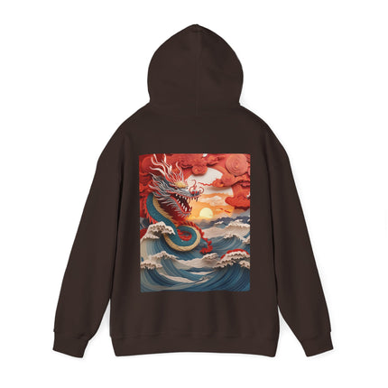 Stormbound Dragon – Heavy Blend™ Hooded Sweatshirt