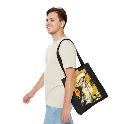 Golden Embrace Tote Bag (AOP)