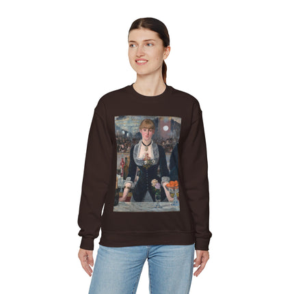 A Bar at the Folies-Bergère by Edouard Manet Heavy Blend™ Crewneck Sweatshirt
