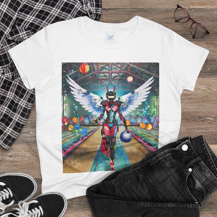 Samurai Robot Angels Cotton Tee
