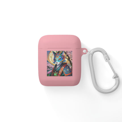 Cyberpunk Samurai AirPods Case Cover