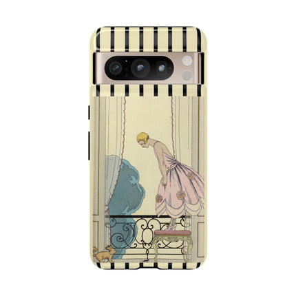 Falbalas et fanfreluches, La Souris by George Barbier Phone Cases