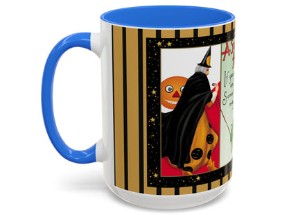 A Starry Halloween Colorful Mugs (11oz, 15oz)