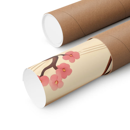 🏹🐱 Archer Kitten in the Zen Garden Matte Vertical Poster – Focus, Whimsy & Zen Balance