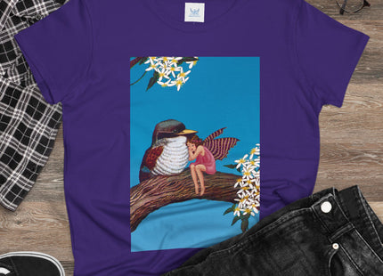 Magnolia Fairy and the Woodland Bird Cotton Tee