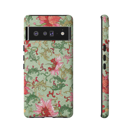 Flower Illustration by Owen Jones Phone Cases
