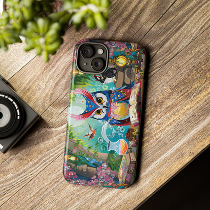 Owl's Magical Workshop Phone Cases