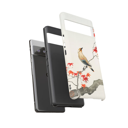 Japanese Bird on Maple by Ohara Koson Phone Cases