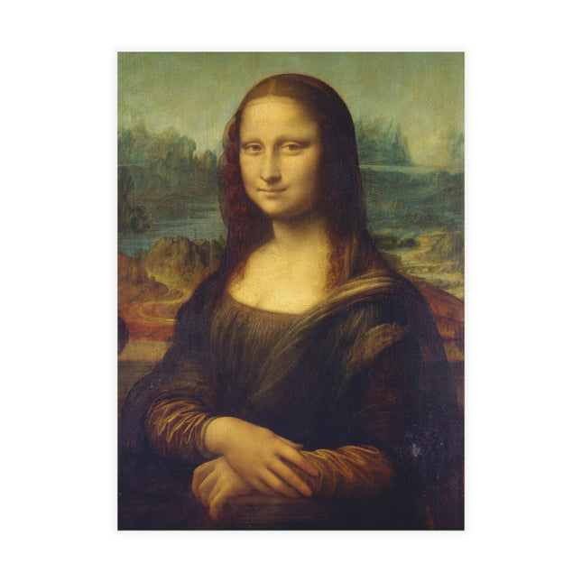 Mona Lisa by Leonardo da Vinci Postcards (envelopes included) - Bundles of 10, 30, 50 Pieces