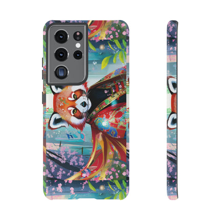 Cybernetic Red Panda Phone Cases