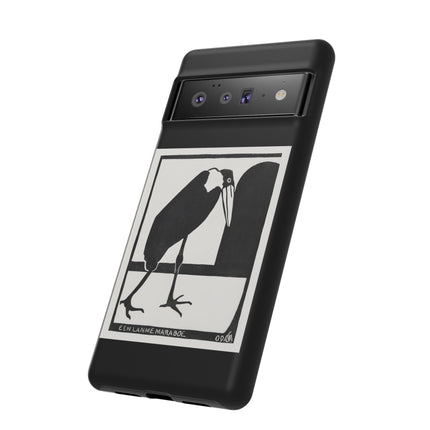 A Lame Marabou by Samuel Jessurun de Mesquita Phone Cases