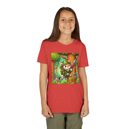 Stealthy Stripes Youth Short Sleeve Tee