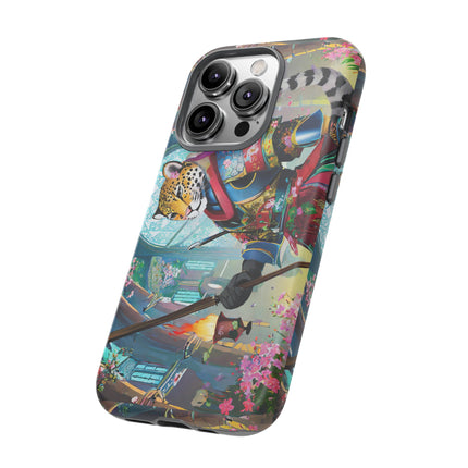 Cyberpunk Leopard Phone Cases