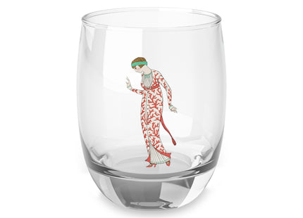 Parisian Costume by George Barbier Whiskey Glass