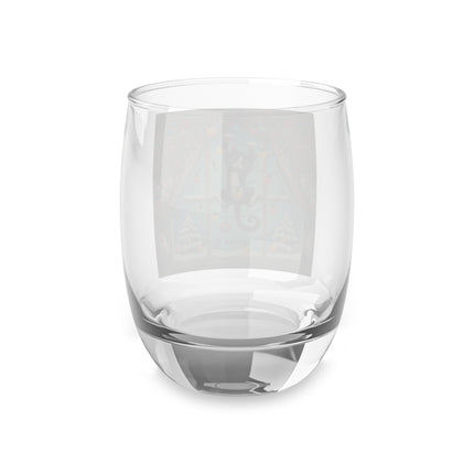 Mischief in Tinselland Whiskey Glass