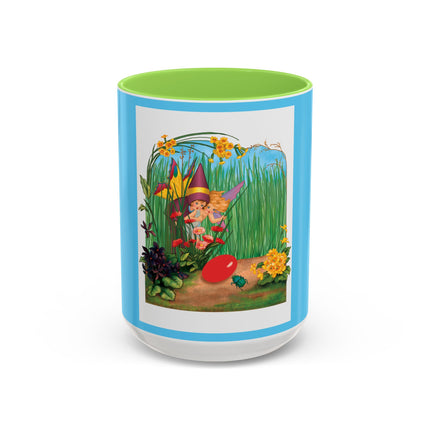 Spring Fairies & Floral Delights Colorful Mugs (11oz, 15oz)
