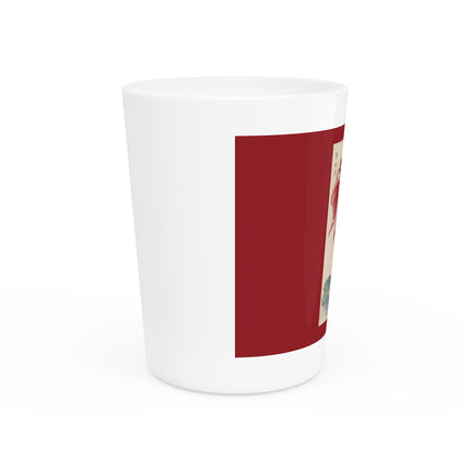 Keika hyakugiku, Pl.01 by Keika Hasegawa Ceramic Shot Glass