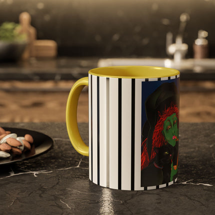 Mirror, Mirror A Witch's Touch Colorful Mugs, (11oz, 15oz)