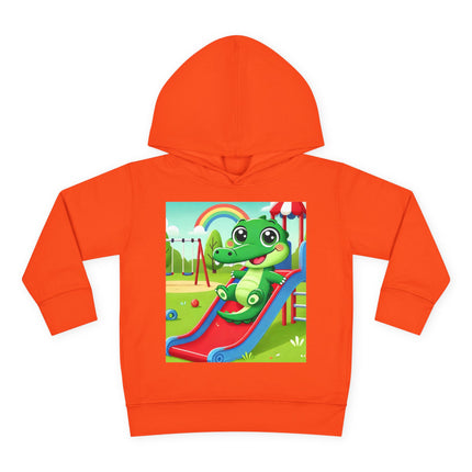 Playground Crocodile Joy Toddler Pullover Fleece Hoodie