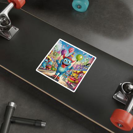Monster Parade Madness Die-Cut Stickers (5 Sizes)