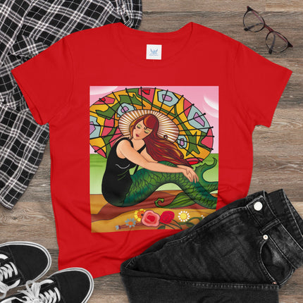 Siren Serenade Women's Midweight Cotton Tee