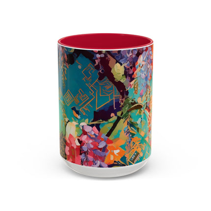 Golden Wisteria Symphony Colorful Mugs (11oz, 15oz)