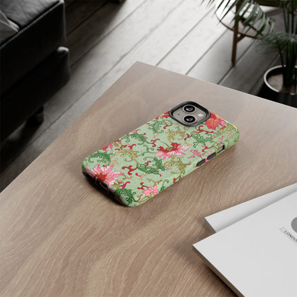 Flower Illustration by Owen Jones Phone Cases