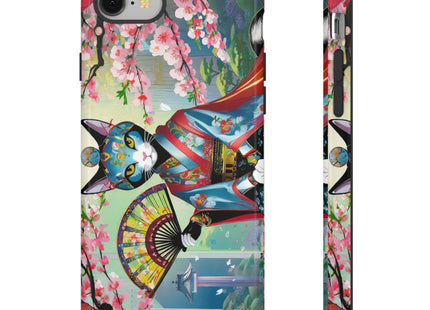 Cyberpunk Geisha Phone Cases
