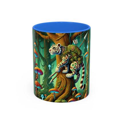 Silent Stripes Colorful Mugs (11oz, 15oz)