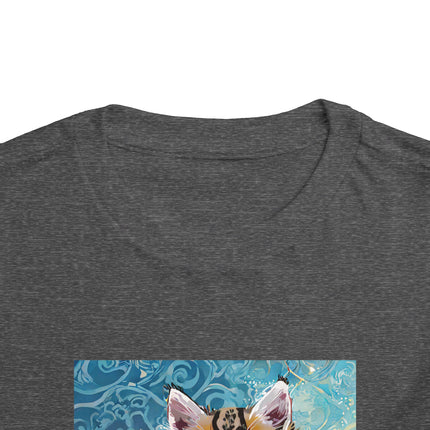 Whiskered Wanderings Toddler Short Sleeve Tee