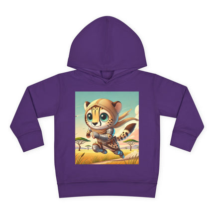 Swift Cheetah Toddler Pullover Fleece Hoodie