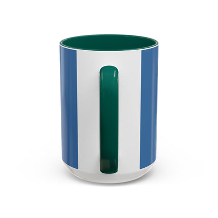 🎿🎄 The Christmas Holly Skier Colorful Mug – Whimsical Holiday Fantasy