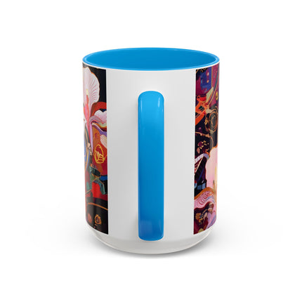 Ethereal Irises Colorful Mugs (11oz, 15oz)