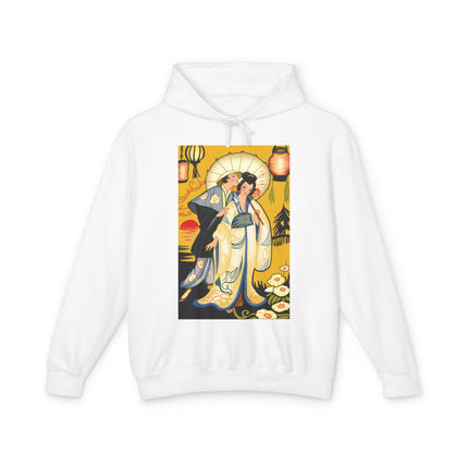 Golden Embrace Couple Hoodie