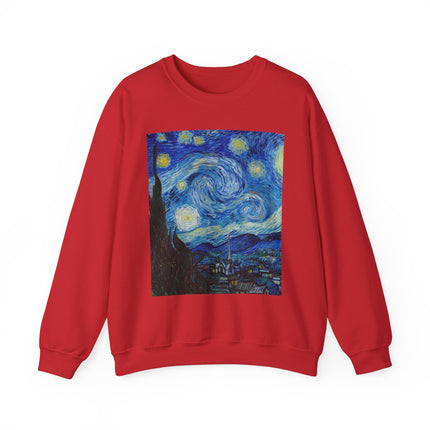 The Starry Night by Vincent Van Gogh Heavy Blend™ Crewneck Sweatshirt