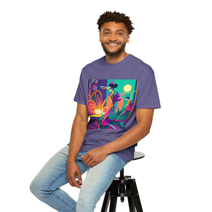 Dance of the Skeleton Ballerinas Unisex Garment-Dyed T-shirt