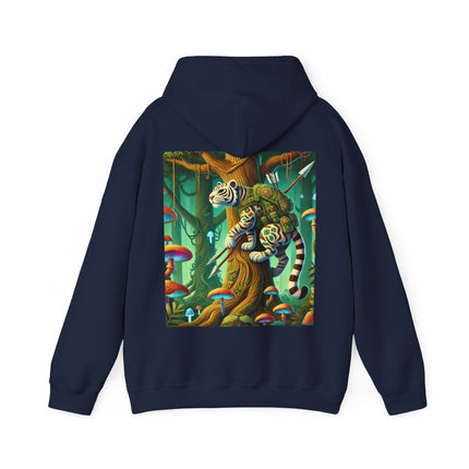 Silent Stripes – Heavy Blend™ Hooded Sweatshirt