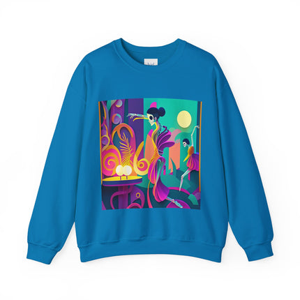 Dance of the Skeleton Ballerinas Unisex Heavy Blend™ Crewneck Sweatshirt