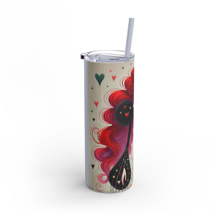 To My Valentine Skinny Matte Tumbler, 20oz