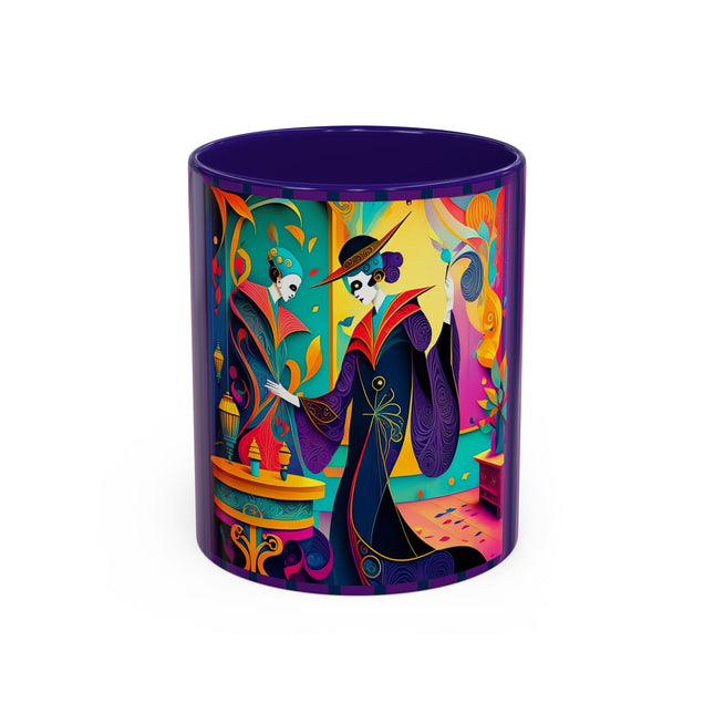 Phantoms of Elegance Colorful Mugs (11oz, 15oz)