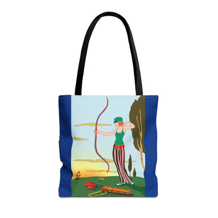 An Archer's Pursuit of Excellence Tote Bag (AOP)