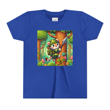 Stealthy Stripes Youth Short Sleeve Tee