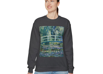 Water Lilies and Japanese Bridge by Claude Monet Heavy Blend™ Crewneck Sweatshirt
